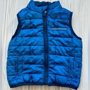 Calvin Klein Jeans Sz 3-6M Quilted Puffer Vest